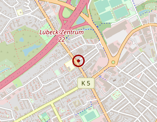 Karte: Huf Helmut Dr. Zahnarzt