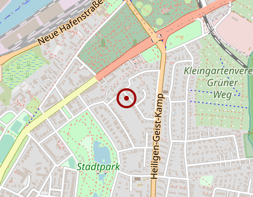 Karte: Psychotherapeut. Praxisgemeinschaft H. Ecke, Dr. med. M. Zillikens u. D.Schätzle