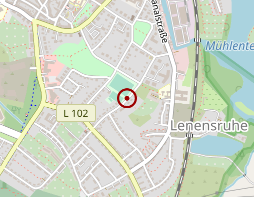 Karte: Sana HANSE-Klinikum Wismar- TK Wis