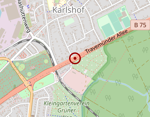 Karte: PflegeZentrum Travemünder Allee: Bereich für Menschen mit Demenz und anderen Verhaltensbesonderheiten