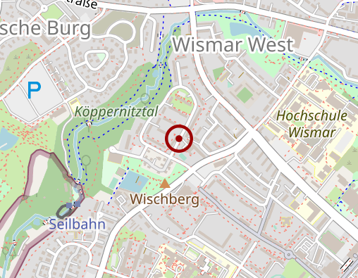 Karte: Helios Kliniken Schwerin - Tagesklinik für Kinder- und Jugendpsychiatrie