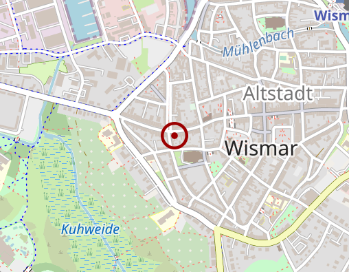 Karte: Taxi-Siefke Wismar Taxiunternehmen