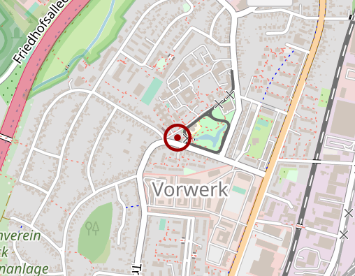 Karte: Vorwerker Diakonie - Vorwerker Werkstätten