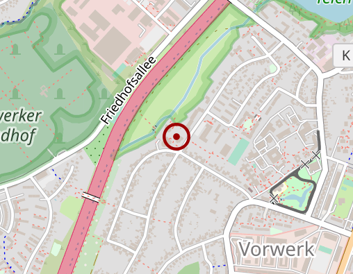 Karte: Alten- und Pflegeheim Am Behnckenhof Gerontopsychiatrische Abteilung