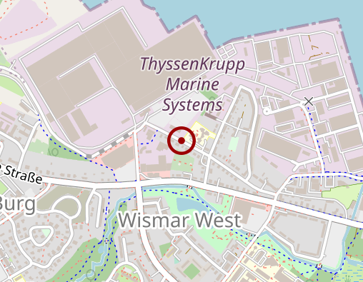 Karte: Wismarer Werkstätten