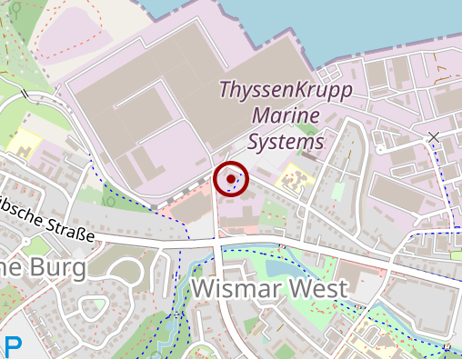 Karte: Wismarer Werkstätten GmbH