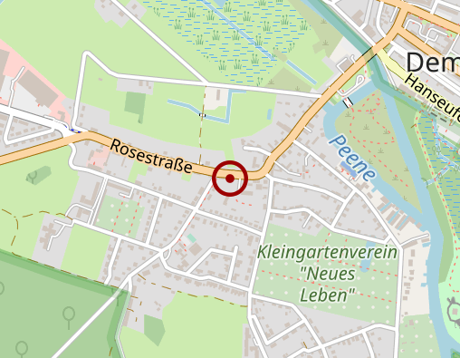 Karte: Altengerechte Wohnhäuser