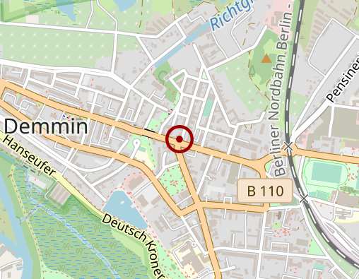 Karte: Pflegedienst "din & min" Cornelia Buchmüller & Juliane Wesolowski GbR