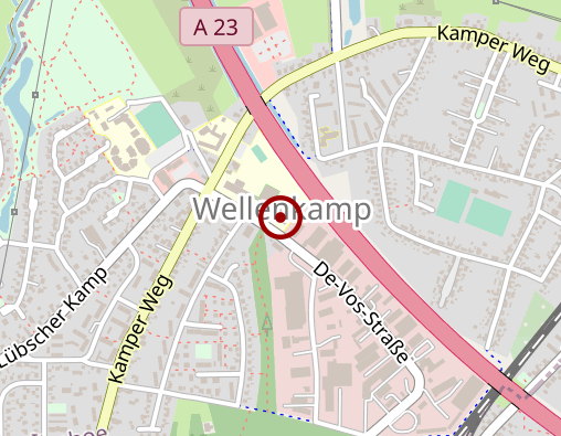 Karte: Johanniter-Unfall-Hilfe e.V. Behindertenfahrdienst