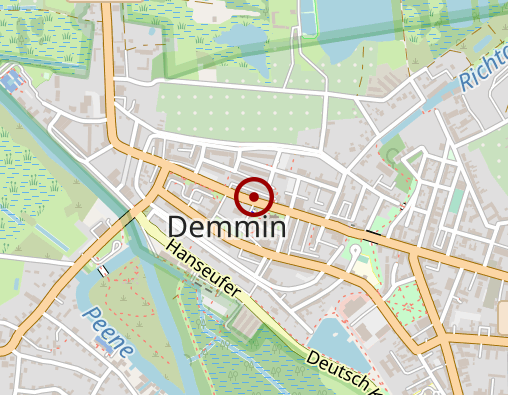 Karte: Tagespflege Demmin