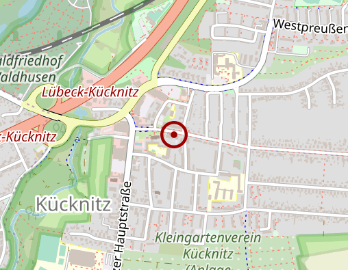 Karte: Praxis für Ergotherapie Kücknitz Manuela Neumann