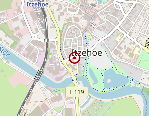 Karte: Arbeitsverbund Steinburg Behindertenwerkstätten