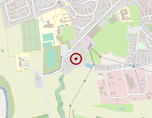 Karte: Tagespflege "An der Trave"