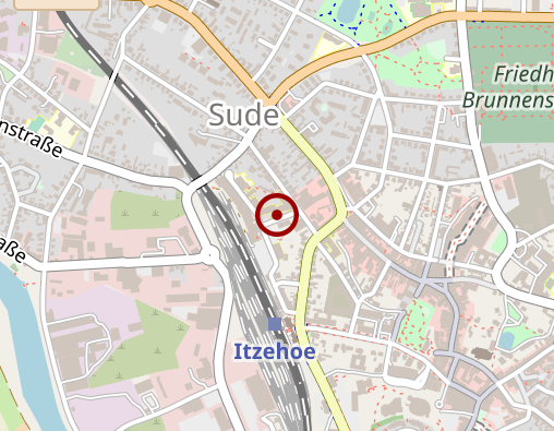 Karte: Tagespflege des Seniorenzentrum Itzehoe Olendeel