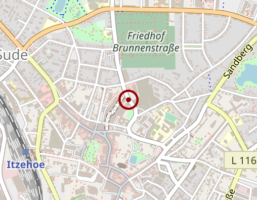 Karte: Gemeinschaftspraxis Castanea Magdalena u. Claas Sülau Praxis für Physiotherapie