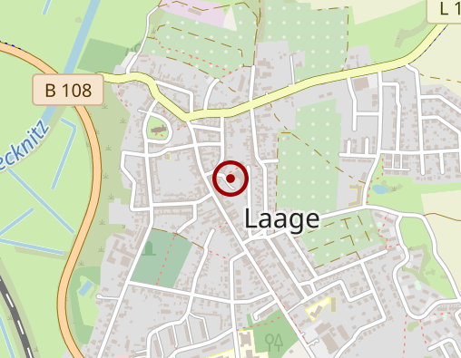 Karte: DRK Seniorenheim Laage