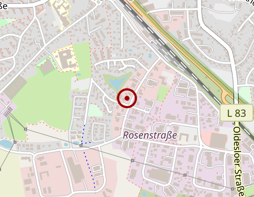 Karte: Landesverband für Innere Mission