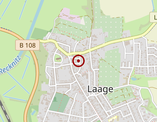 Karte: DRK KV Güstrow e. V. Sozialstation Laage