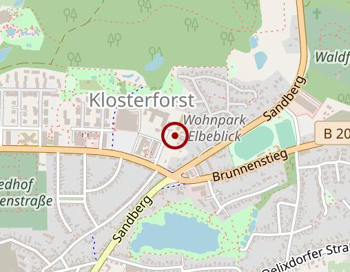 Karte: GPS Gesellschaft für gerontopsychiatrische Senioreneinrichtungen mbH Haus Langer Peter - offener Bereich -