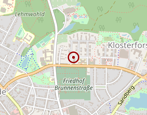 Karte: Betreutes Wohnen Klosterforst DRK-SCHWESTERNSCHAFT OSTPREUSSEN E.V.