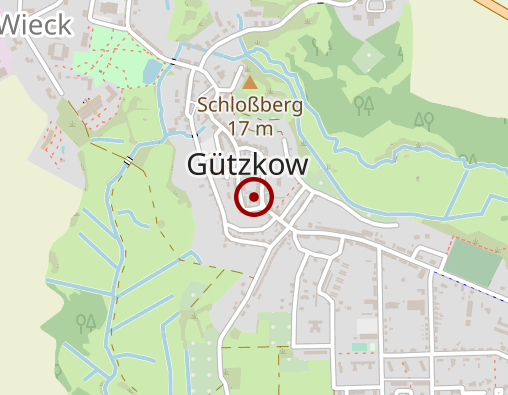 Karte: Tagespflege Gützkow Frank Gutezeit