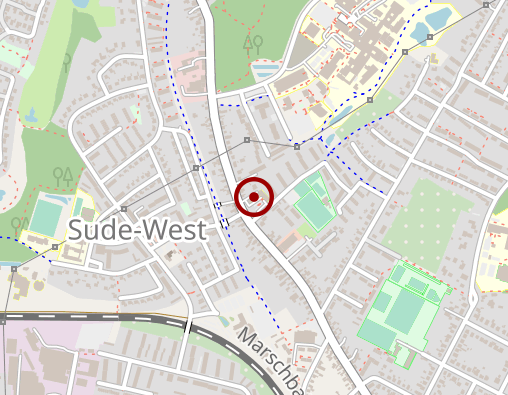 Karte: Tagespflege der DRK-Schwesternschaft Ostpreußen