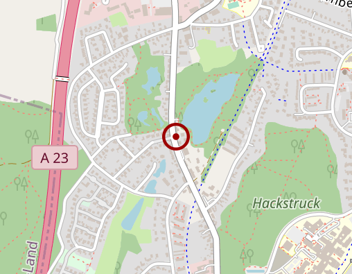 Karte: Gebrüder König Bestattungen