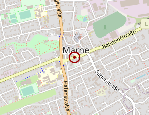 Karte: Tierheilpraxis Süddithmarschen