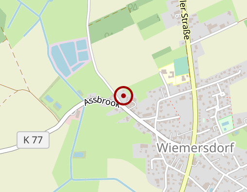 Karte: Tierheilpraxis Holstein Kim Böttcher