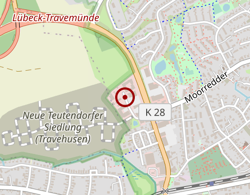 Karte: Tagespflege im Pflegezentrum Travemünde