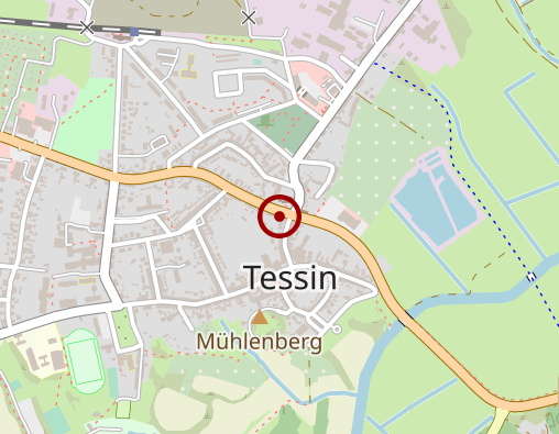 Karte: Diakonie Rostocker Stadtmission e.V. Sozialstation Tessin