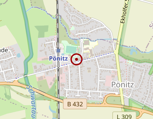 Karte: Schweim Melanie Massagepraxis