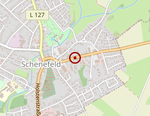 Karte: "Haus Schenefeld" GPS Gesellschaft für geronto- psychiatrische Senioreneinrichtungen mbH