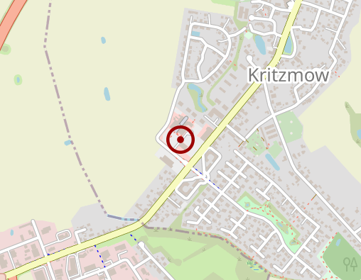 Karte: Sozialstation Kritzmow Volkssolidarität Bad Doberan/Rostock-Land e. V.