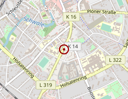 Karte: TAXI 44444 Neumünster e.G.