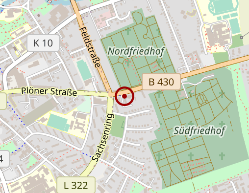 Karte: Selck GmbH Bestattungen