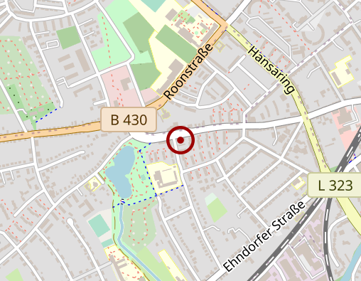 Karte: Neue Arbeit-Region K.E.R.N. GmbH Ambulanter Pflegedienst Lebensfreude