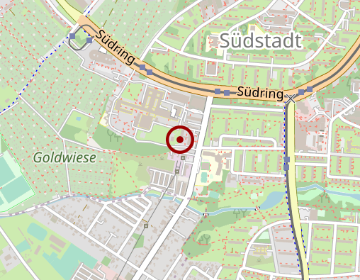 Karte: Johanniter-Unfall-Hilfe e. V. RV M-V Nord Pflegestation Rostock