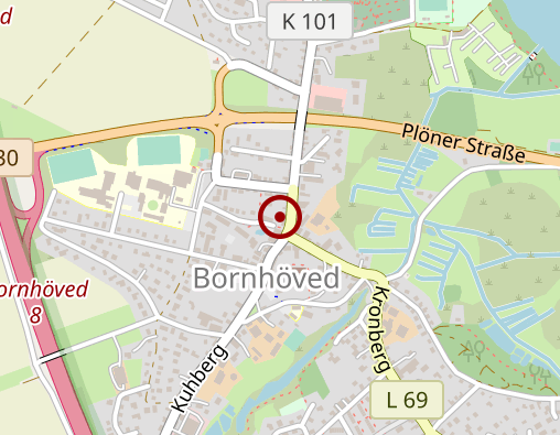 Karte: Friesen-Apotheke Bornhöved