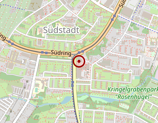 Karte: Südstadt Center Apotheke