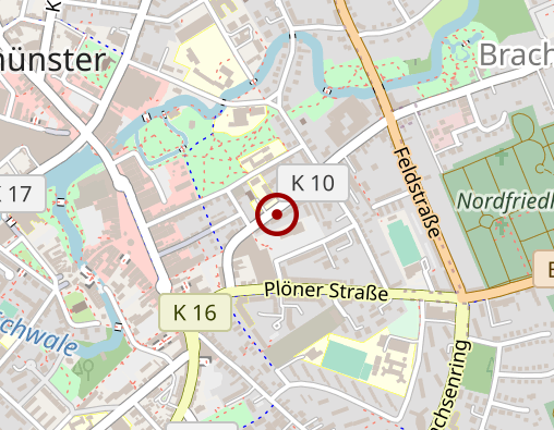 Karte: Pflegedienst Neumünster