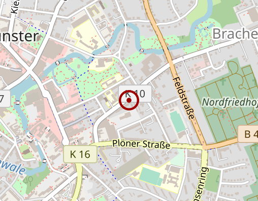 Karte: Praxis für Physiotherapie Behrendt