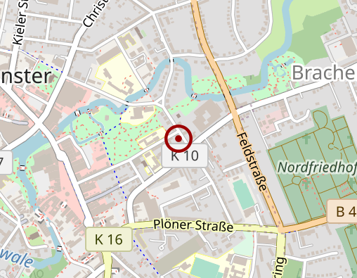 Karte: Medizinisches Praxisnetz