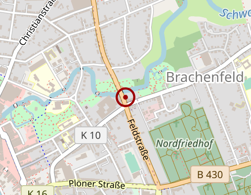 Karte: Haus Hog`n Dor Neumünster Homfeldt OHG