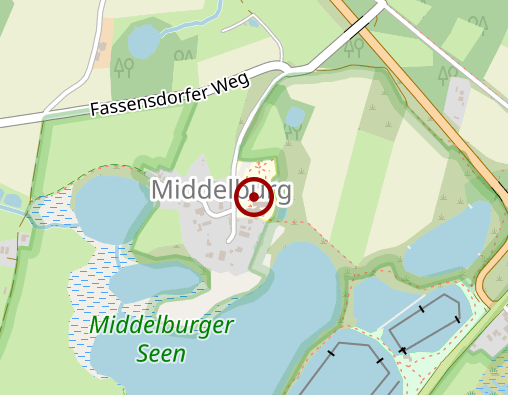 Karte: Sana Kliniken Ostholstein GmbH, Klinik Middelburg