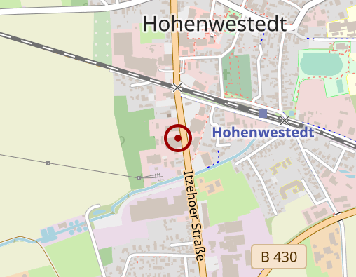 Karte: Hohenwestedter Werkstatt