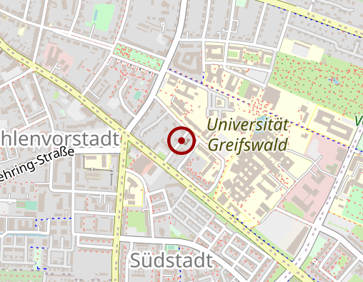Karte: Hospizdienst Greifswald