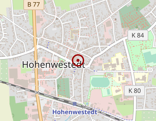 Karte: Diakoniestation Hohenwestedt/Todenbüttel