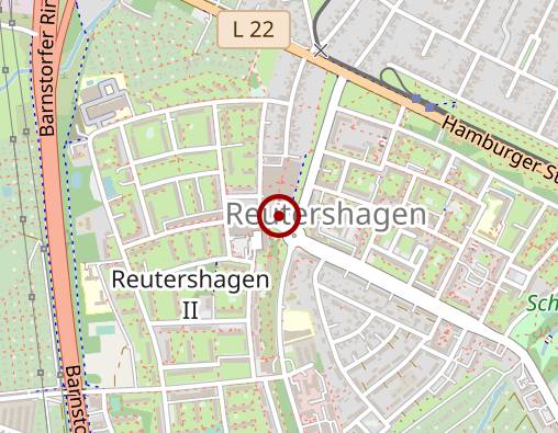 Karte: Apotheke in der Reuterpassage