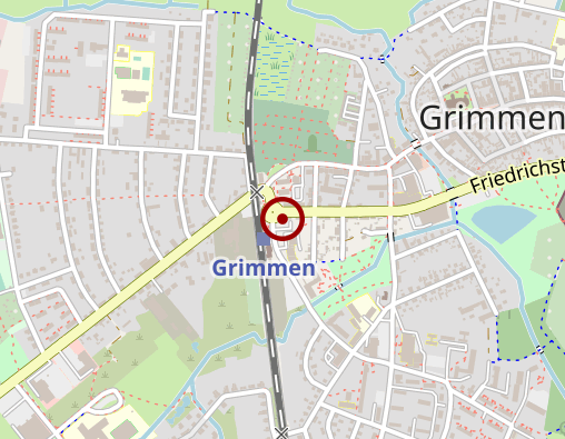 Karte: AWO Senioren-Tagespflege Grimmen